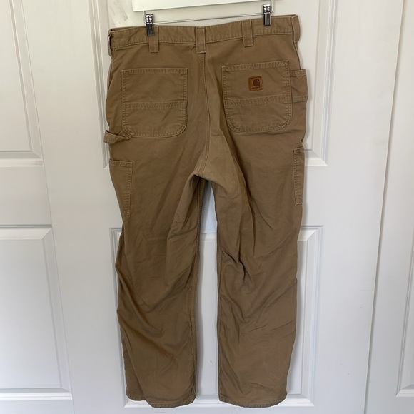 Carhartt Tan Cargo Pants 36x32 - Picture 2 of 5